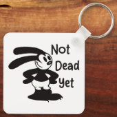 Oswald Der Optimist Philosoph Niedlich Funny Vinta Schlüsselanhänger (Rückseite)