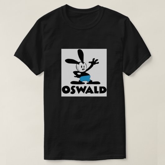 Oswald die Lucky Rabbit Tri-Mischung T-Shirt (Design vorne)