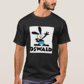 Oswald die Lucky Rabbit Tri-Mischung T-Shirt (Vorderseite)