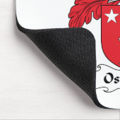 Oswald Familienwappen Mousepad (Ecke)