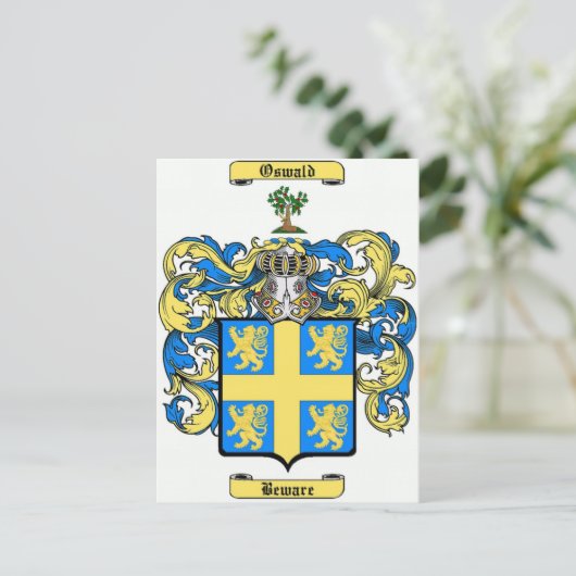 Oswald Postkarte (Stehend Vorderseite)