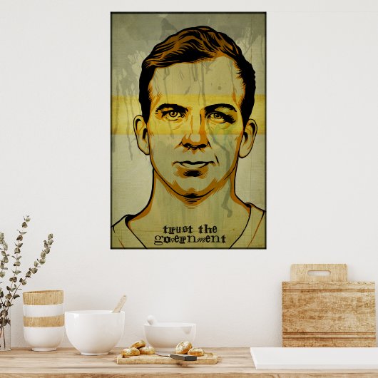 Oswald Trust Government Print Poster (Küche)