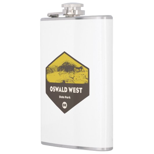 Oswald West Staat Park Oregon Flachmann (Links)