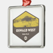 Oswald West Staat Park Oregon Ornament Aus Metall (Links)