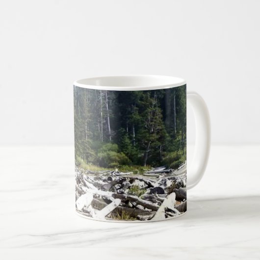 Oswald West State Park Oregon Coast Kaffeetasse (VorderseiteRechts)