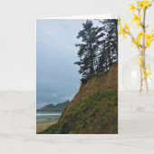 Oswald West State Park Oregon Coast Karte (Gelbe Blume)