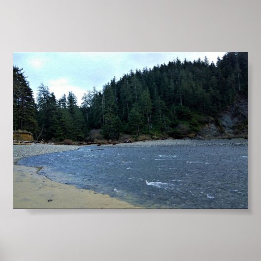 Oswald West State Park Oregon Coast Poster (Vorne)