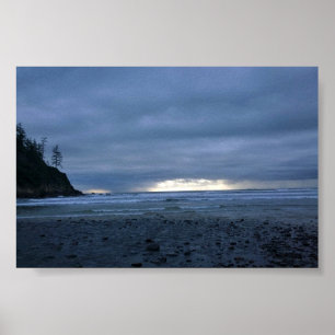 Oswald West State Park Oregon Coast Poster