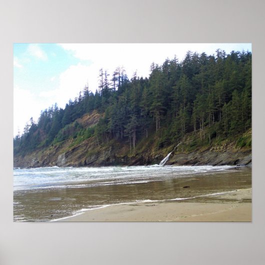 Oswald West State Park Oregon Coast Poster (Vorne)