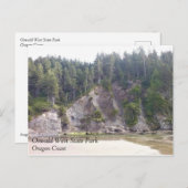 Oswald West State Park Oregon Coast Postkarte (Vorne/Hinten)
