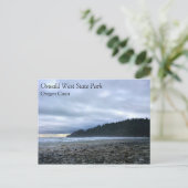 Oswald West State Park Oregon Coast Postkarte (Stehend Vorderseite)