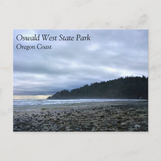 Oswald West State Park Oregon Coast Postkarte (Vorderseite)