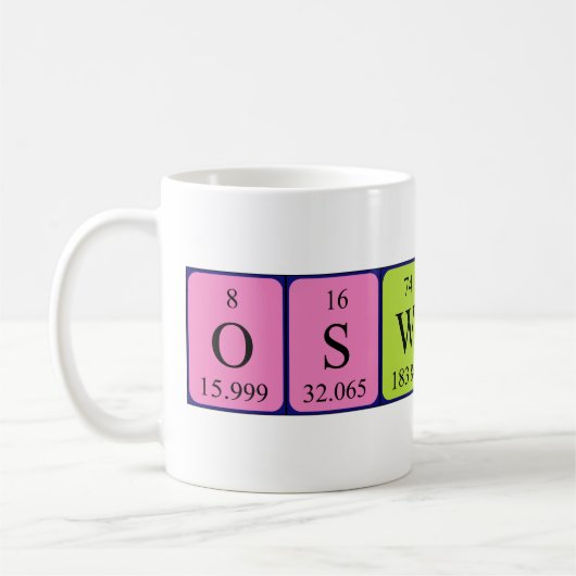 Oswaldo Periodenname Tasse (Links)