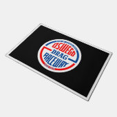 Oswego Drag Raceway auf Route 34 - Oswego, Illinoi Fußmatte (Schrägansicht)