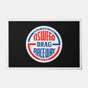 Oswego Drag Raceway auf Route 34 - Oswego, Illinoi Fußmatte