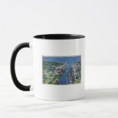 Oswego Fluss, Locks, Hafeneinfahrt Tasse (Links)