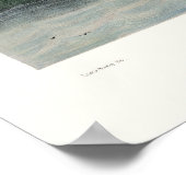 Oswego, NY Panoramic Map - 1855 Poster (Ecke)