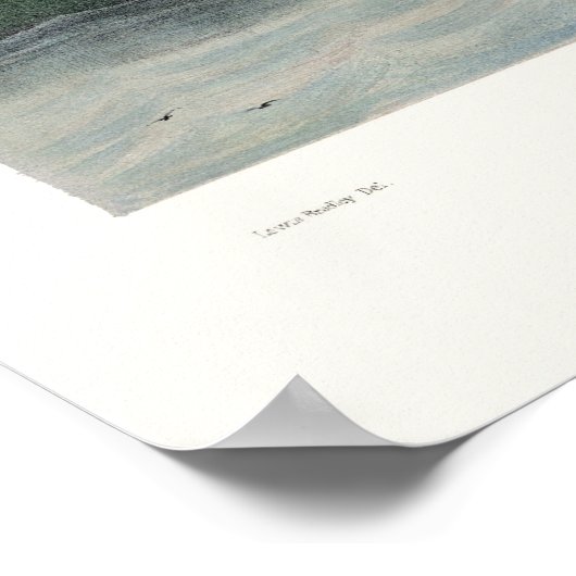 Oswego, NY Panoramic Map - 1855 Poster (Ecke)