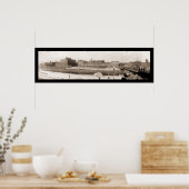 Oswego NY Riverfront Foto 1909 Poster (Küche)