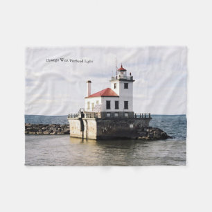 Oswego West Pierhead Leichte Vliesdecke Fleecedecke