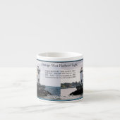 Oswego West Pierhead Light Epresso Tasse (Vorderseite)