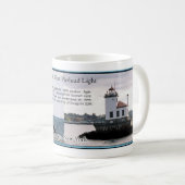 Oswego WestPierhead helle Tasse (VorderseiteRechts)