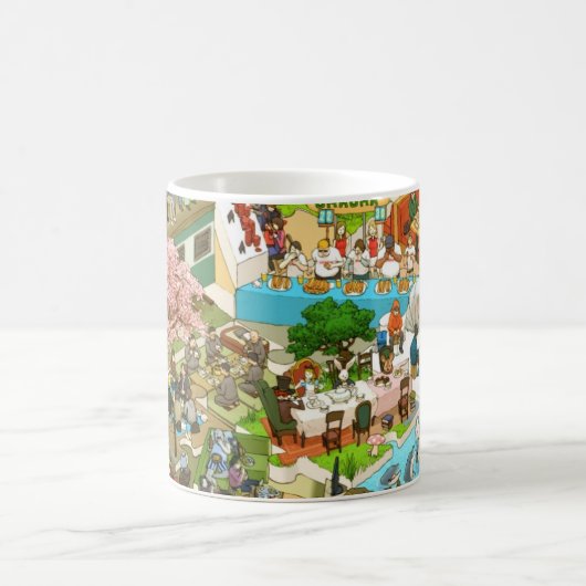 osyokuji_time_mug B Kaffeetasse (Mittel)