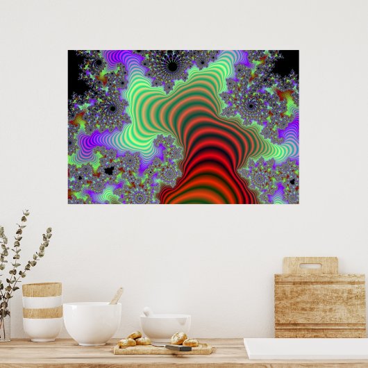 Oszillator 1 poster (Küche)