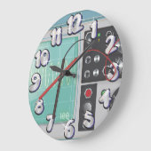 Oszilloskop Große Wanduhr (Winkel)