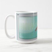 Oszilloskop Kaffeetasse (Links)