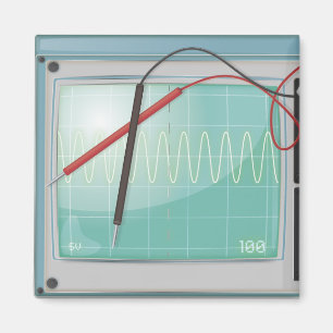 Oszilloskop Magnet