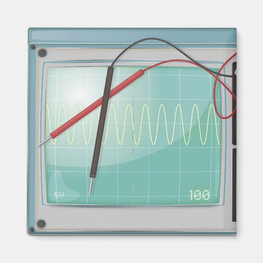 Oszilloskop Magnet (Vorne)