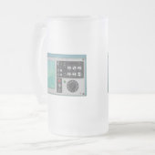 Oszilloskop Mattglas Bierglas (Vorderseite Links)
