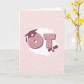 OT-Abschluss Karte (Gelbe Blume)