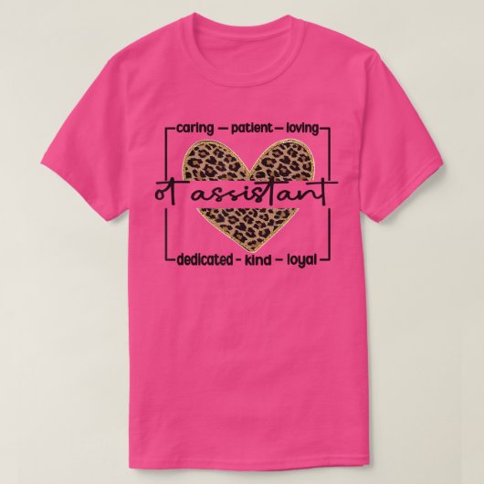 OT Assistant Appreciative Occupational Therapist A T-Shirt (Design vorne)