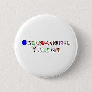 OT bei der Arbeit Button
