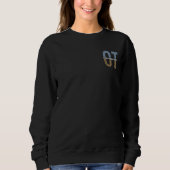 OT Beruf Therapy Leopard Print OT Student Sweatshirt (Vorderseite)