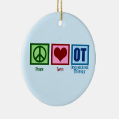 OT Blau Keramikornament (Rechts)