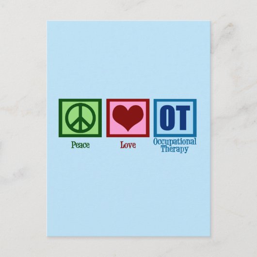 OT Blue Postkarte (Vorderseite)