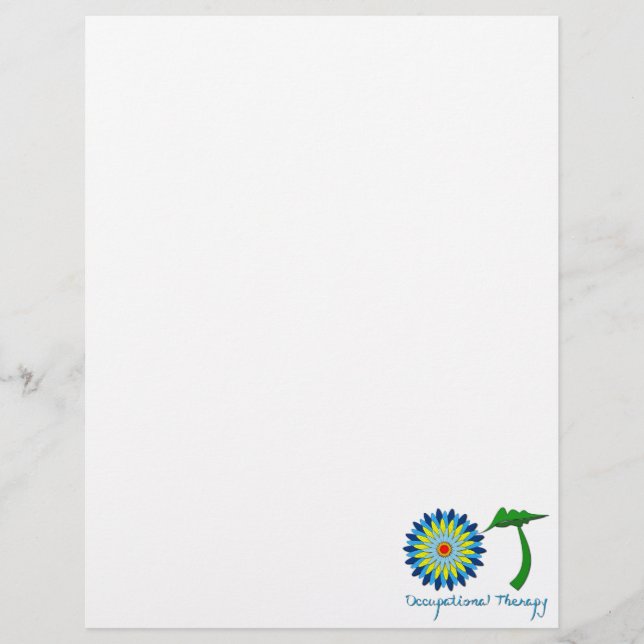 OT-Buchstaben blühen (Vorderseite)