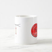 OT Button und Zipper Kaffeetasse (Mittel)