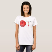 OT Button und Zipper T-Shirt (Vorne ganz)