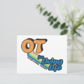 OT für das Leben Postkarte (Stehend Vorderseite)