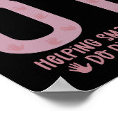 OT Geschenke für die pädiatrische OT-Berufstherape Poster (Ecke)