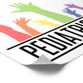 OT Geschenke für die pädiatrische OT-Berufstherape Poster (Ecke)