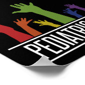 OT Geschenke für die pädiatrische OT-Berufstherape Poster (Ecke)