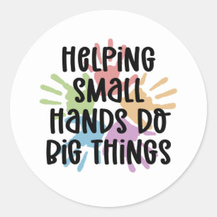 OT Geschenke für die pädiatrische OT-Berufstherape Runder Aufkleber