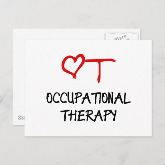 OT Heart Postkarte (Vorne/Hinten)