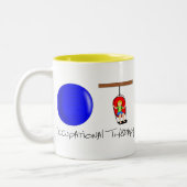 OT Initialen Zweifarbige Tasse (Links)