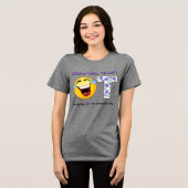 OT lachen Tri-Blend Shirt (Vorderseite voll)